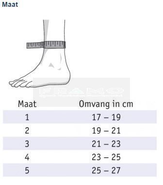 Bauerfeind MalleoTrain enkelbrace voor musculaire stabilisatie van het spronggewricht