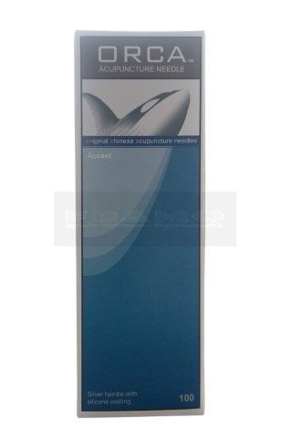Orca Accent Silver 0,35 x 120 mm met tube à 100 stuks