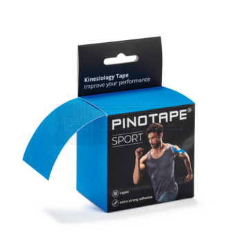 PINOTAPE Sport 5 cm x 5 meter - blauw