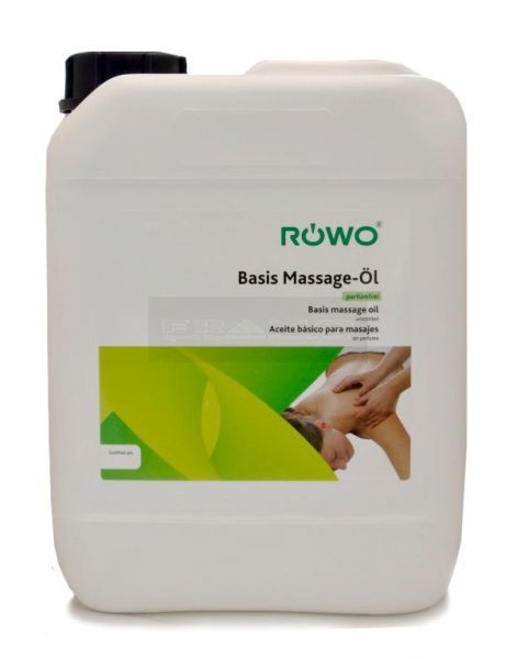 Rowo basis neutrale massageolie 5000 ml - 5 liter