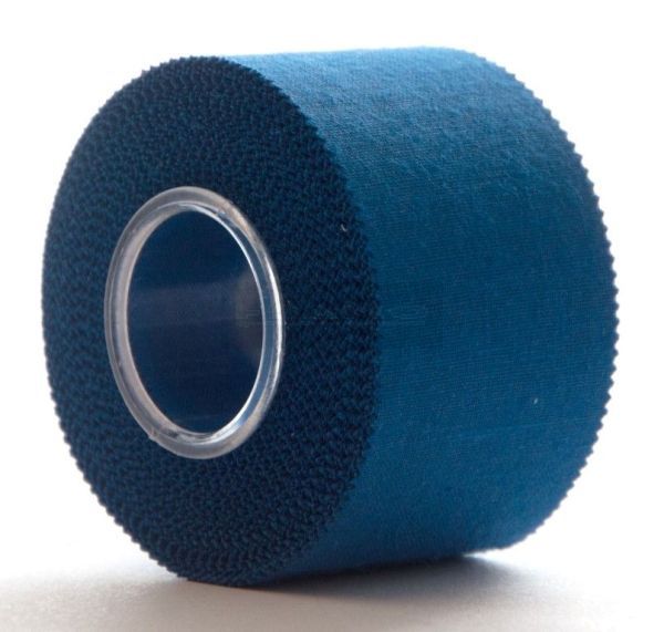 Sporttape 3,8 cm x 10 meter per rol blauw