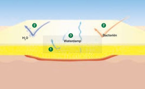 Suprasorb H Hydrocolloid Thin 10 cm x 10 cm à 10 stuks wond - huid