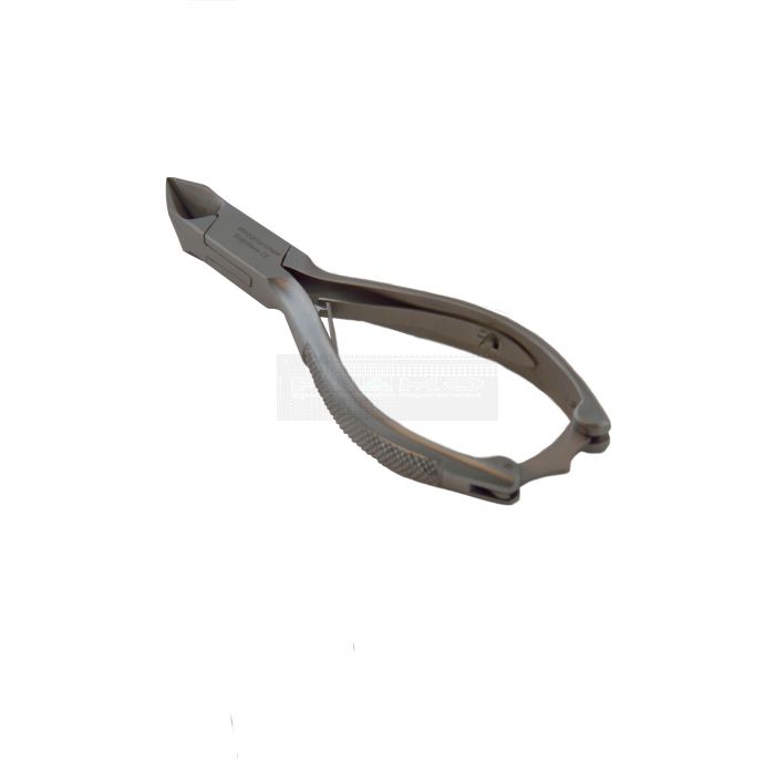 Kopkniptang met kruisveer en sluiting 14 cm rvs uitvoering