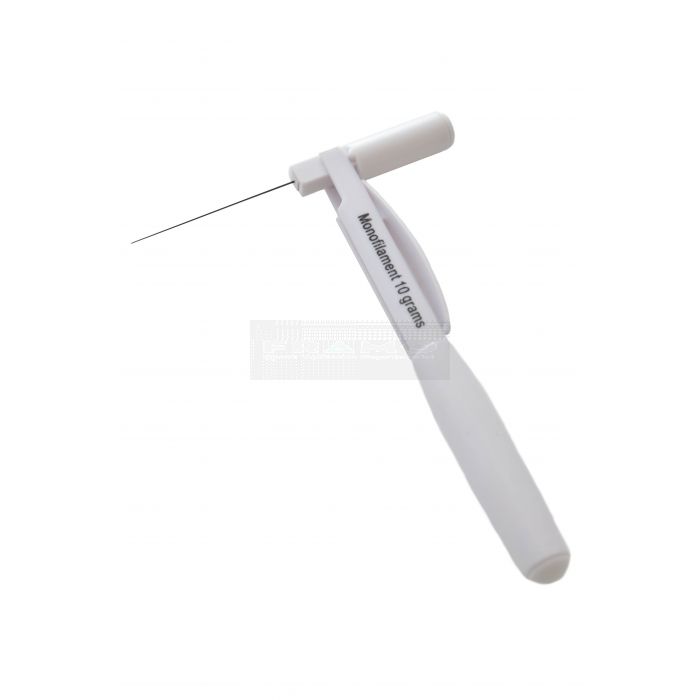 Monofilament - uitklapbaar model - 10 gram open