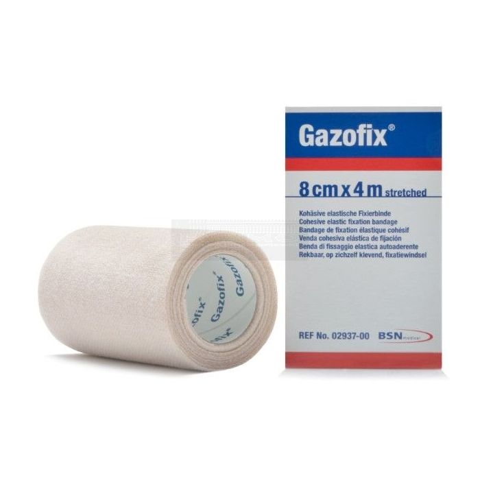 Gazofix fixatiewindsel 8 cm x 4 meter