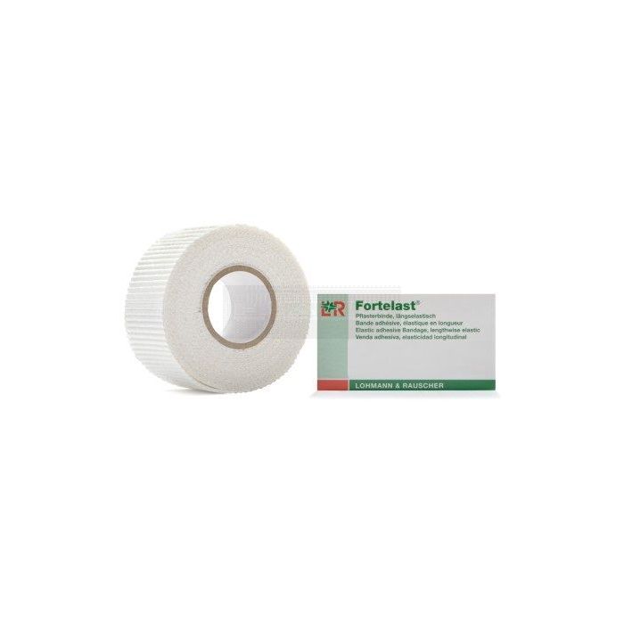 Fortelast PLUS kleefzwachtel 2,5 cm x 4,5 meter korte rek