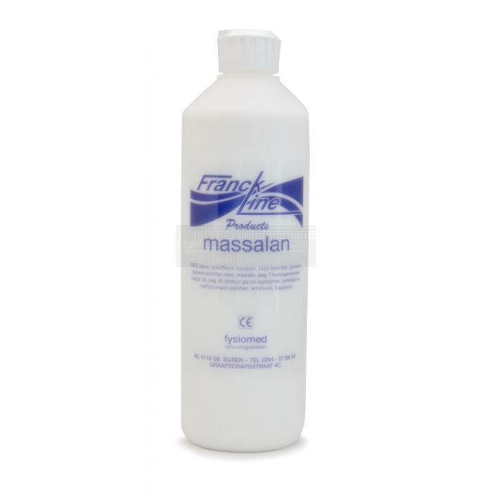Massalan massage olie neutraal 500 ml - 0,5 liter
