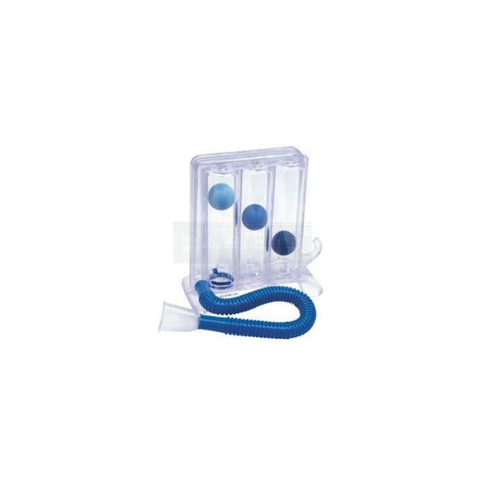 Respiron Triball flow inademingstrainer met drie balletjes