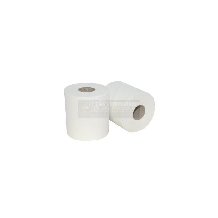 MIDI Euro cellulose poetsrol 2-laags 20 cm x 160 meter geperforeerd met trekhuls