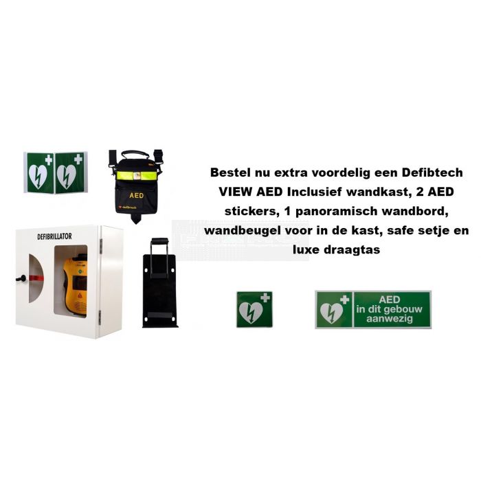 Defibtech Lifeline VIEW AED ACTIEPAKKET