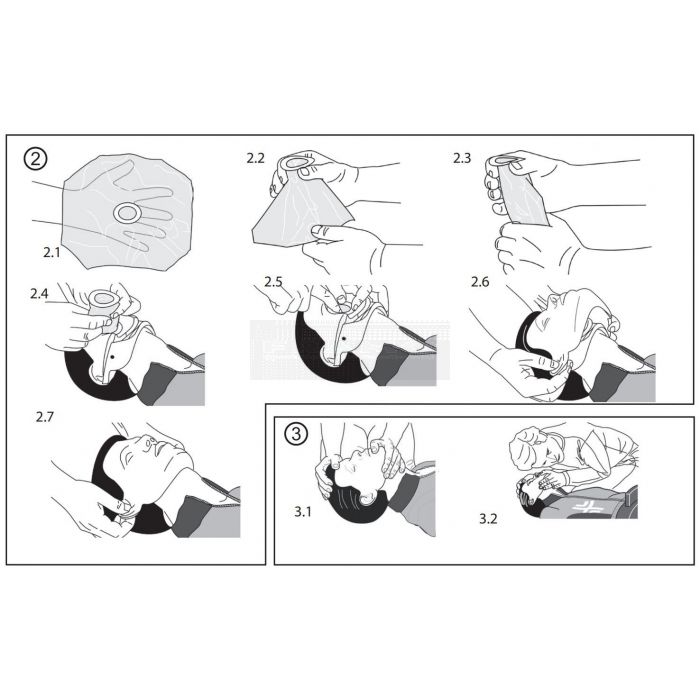 AmbuMan - Uniman longen à 100 stuks