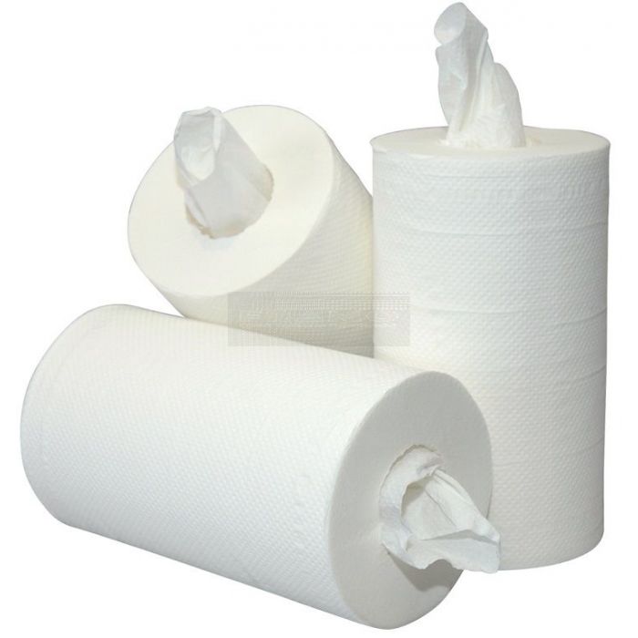 Mini Euro cellulose mini-poetsrol 20 cm x 115 meter zonder koker centerfeed