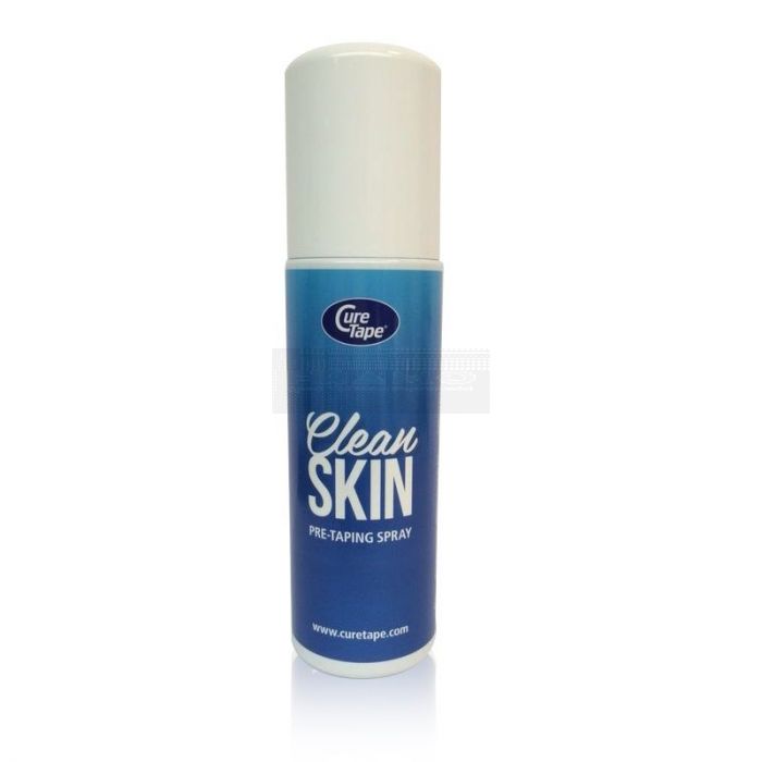CureTape Clean Skin Pre-Taping huidreiniging spray 200 ml met pompverstuiver voor kinesiotape