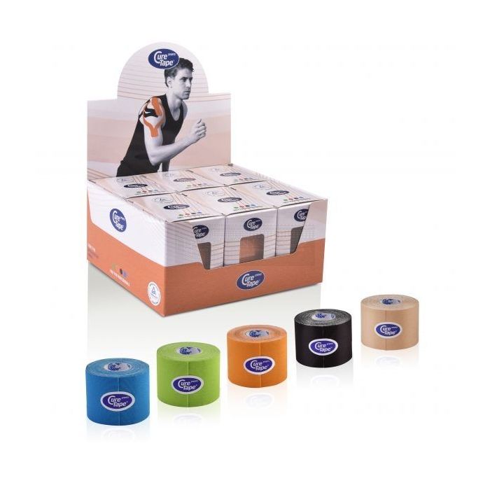 CureTape Sports 5 cm x 5 meter assortiment