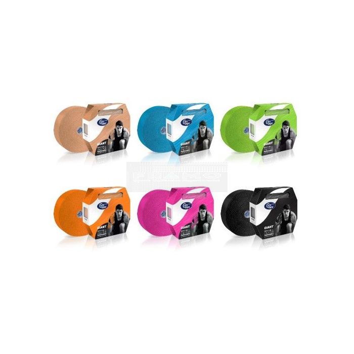 CureTape Sports Giant 5 cm x 31,5 meter verkrijgbaar in 6 kleuren