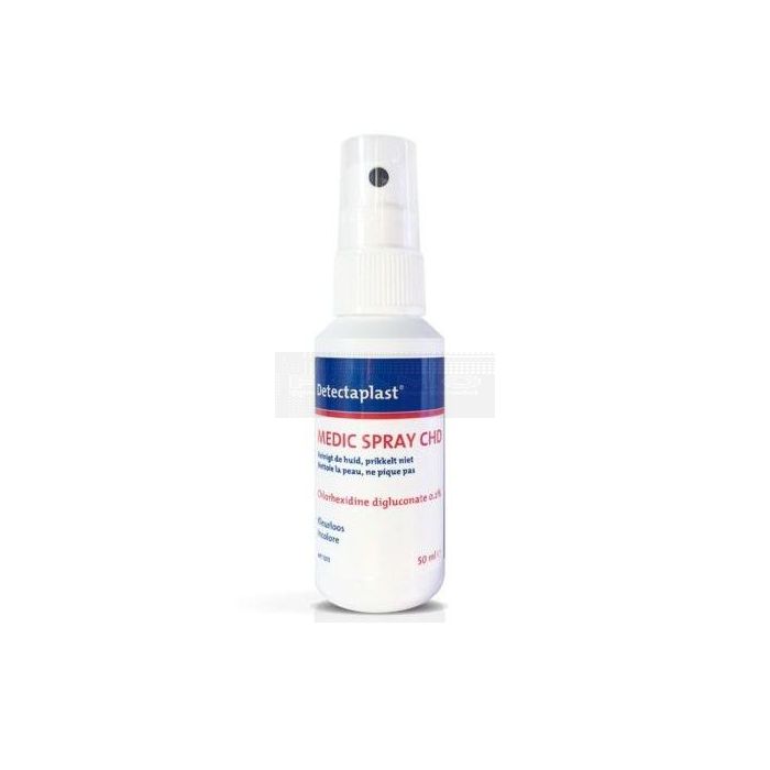 Detectaplast desinfectiespray met Chloorhexidine à 50 ml