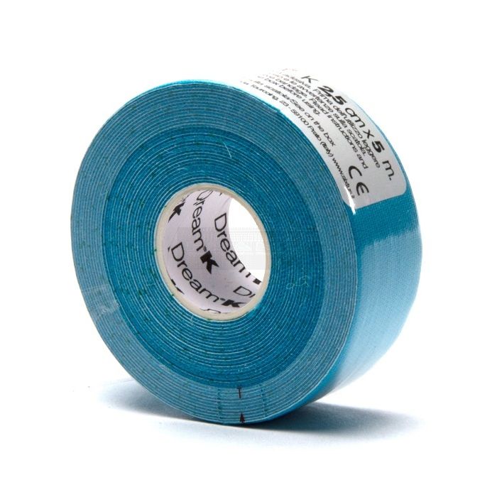 Dream K tape 2,5 cm x 5 meter blauw