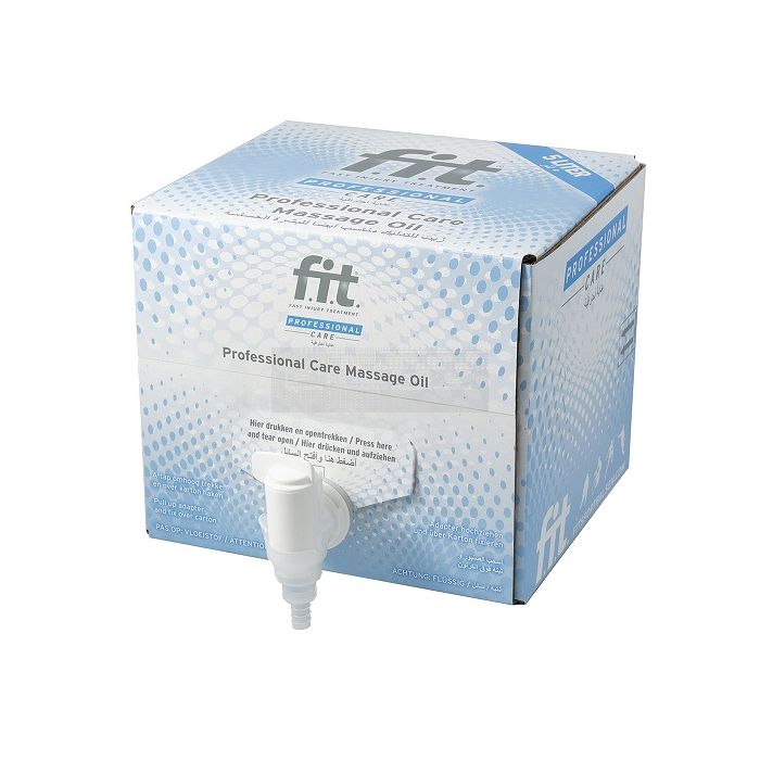 FIT massageolie 5 liter Cheertainer verpakking – professionele massageolie voor fysiotherapeuten