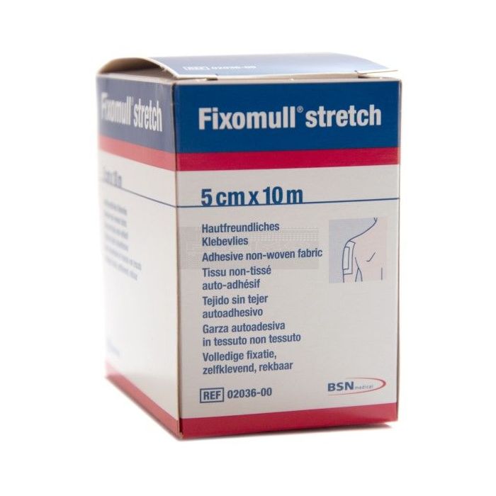 Fixomull stretch nonwoven fixatievlies 5 cm x 10 meter