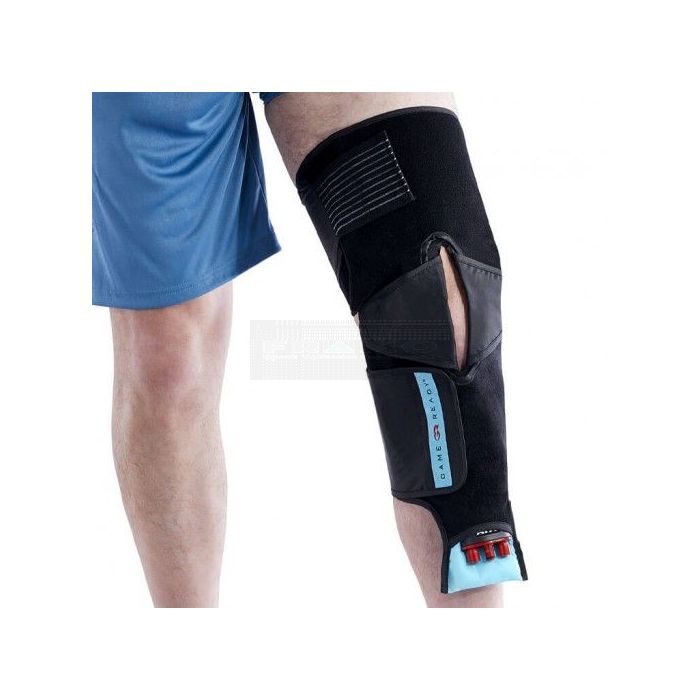 Game Ready Knee Wrap – Articulated met ATX (one size fits all)