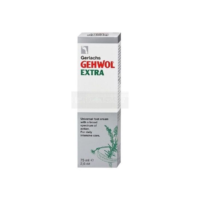Gehwol extra, universele voetverzorgingscrème tube à 75 ml