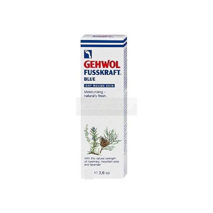 Gehwol fusskraft blauw, invettende crème 125 ml