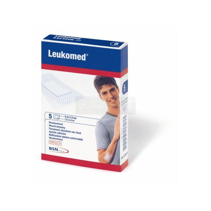 LeukoMed eilandpleister steriel 10 cm x 35 cm à 5 stuks