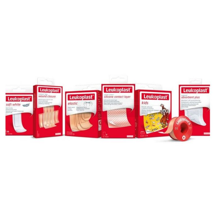 Leukoplast elastische wondpleister 8 cm x 1 meter