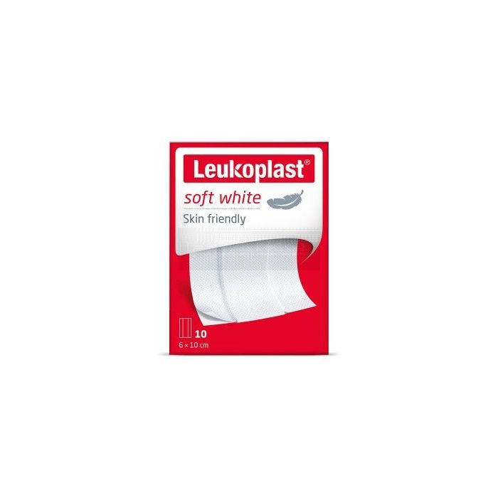 Leukoplast soft voor de gevoelige huid 6cm x 10cm à 10 stuks NIEUW