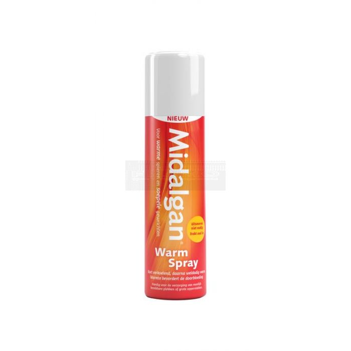 Midalgan warmte spray flacon à 150 ml