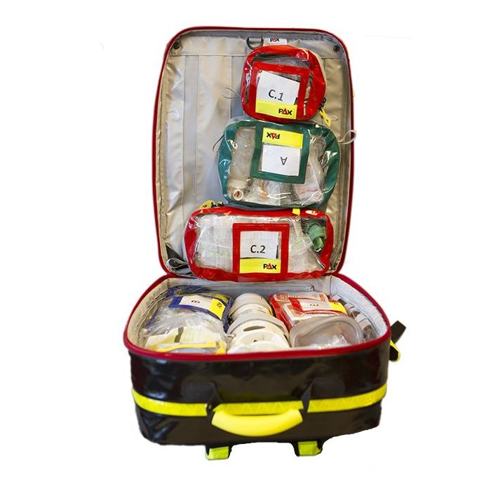 NHG dokterstas - spoedtas gevuld volgens voorschrift open