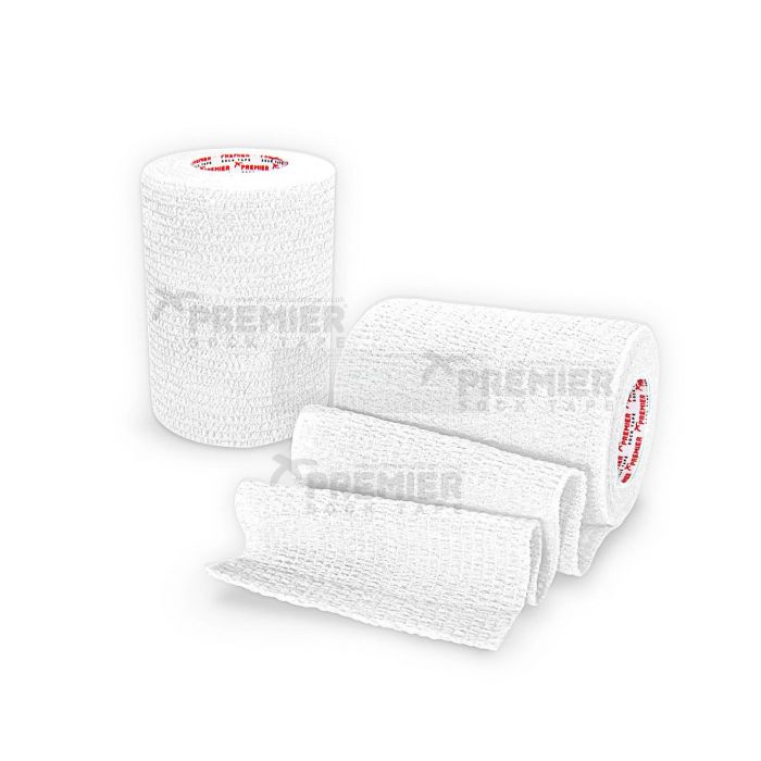 Premier socktape Pro Wrap sokkenbandage - kousenbandage 7,5 cm wit