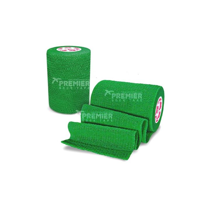 Premier socktape ProWrap sokkenbandage - kousenbandage 7,5 cm groen