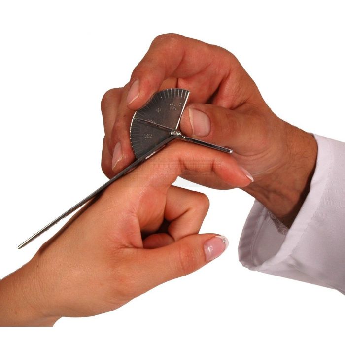SAEHAN RVS goniometer voor vingers en tenen 15 cm