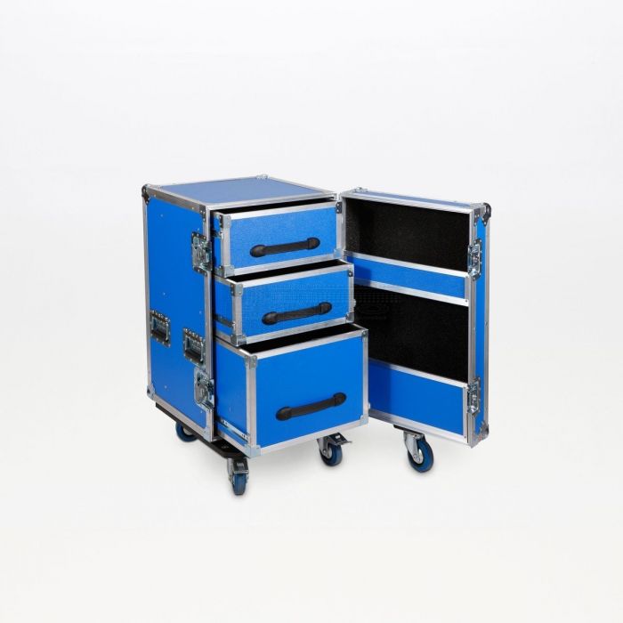 Sixtus Flightcase 3 cassetti 51 cm x 57 cm x 87 cm