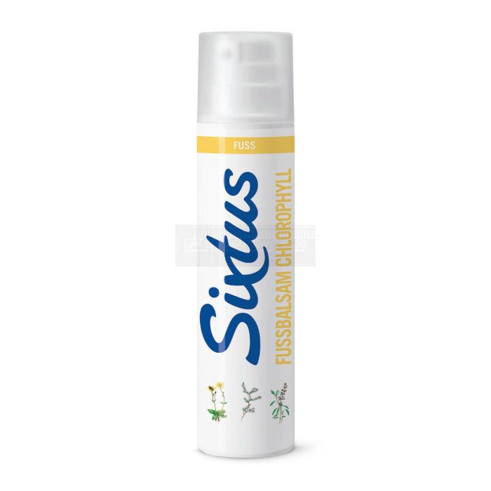 Sixtus Sixtuwohl voetbalsem chlorophyll 100 ml NIEUW