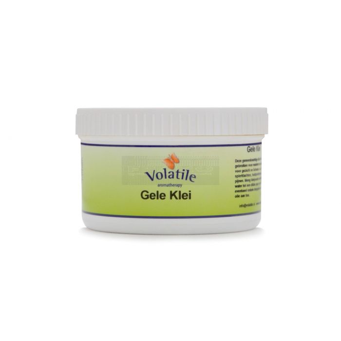 Volatile gele klei 150 gram voor maskers en pakkingen