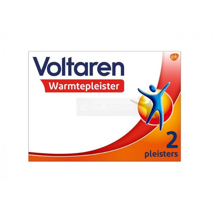 Voltaren warmtepleister à 2 stuks per verpakking