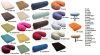 Badstofhoes voor Bobath massagetafel en behandelbank 23 kleuren