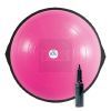 Bosu balance trainer home edition - 65 cm - roze mt pomp