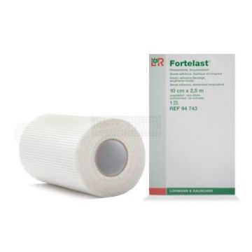 Fortelast PLUS kleefzwachtel 10 cm x 4,5 meter korte rek