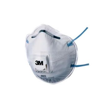 3M Mondneusmasker FFP2 met ademventiel à 10 stuks