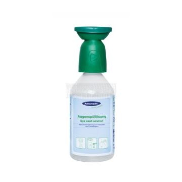 Actiomedic oogspoelfles met sodium chloride 0,9% 250 ml