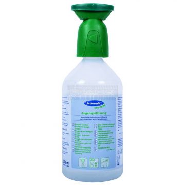 Actiomedic oogspoelfles met sodium chloride 0,9% 500 ml