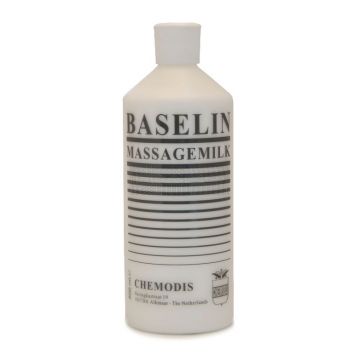 Baselin massagemilk 500 ml, niet vet en huidvriendelijk