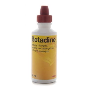 Betadine jodium oplossing 100 mg/ ml povidonjood 30 ml