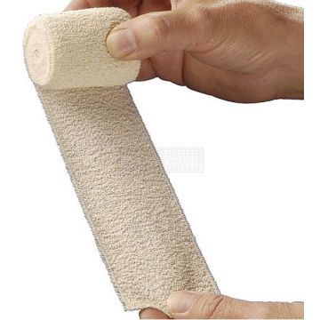 Cambric zwachtel niet elastisch fixatiewindsel 100% katoen 8 cm x 4 meter