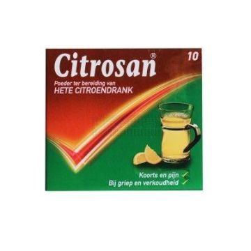 Citrosan hete citroendrank à 10 sachets