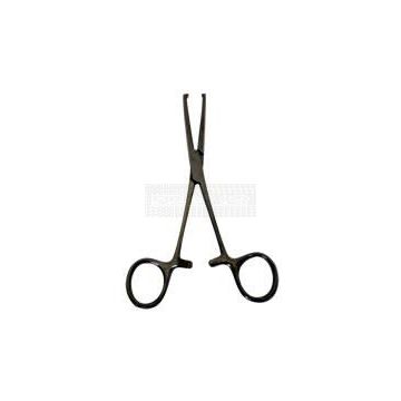 Kocher met vertande bek 14 cm rvs uitvoering