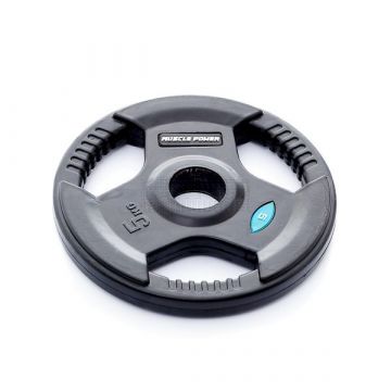 Halterschijf_5kg_rubber_zwart_50mm_per_stuk_FRAMO_Sport